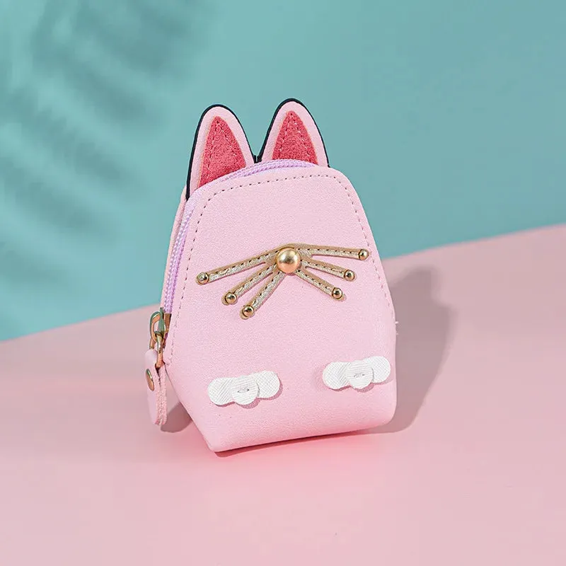 🍓 Sweet Strawberry Zipper Coin Purse 🥳 Cute Mini Wallet & Keychain Organizer for Fun Adventures! ✨