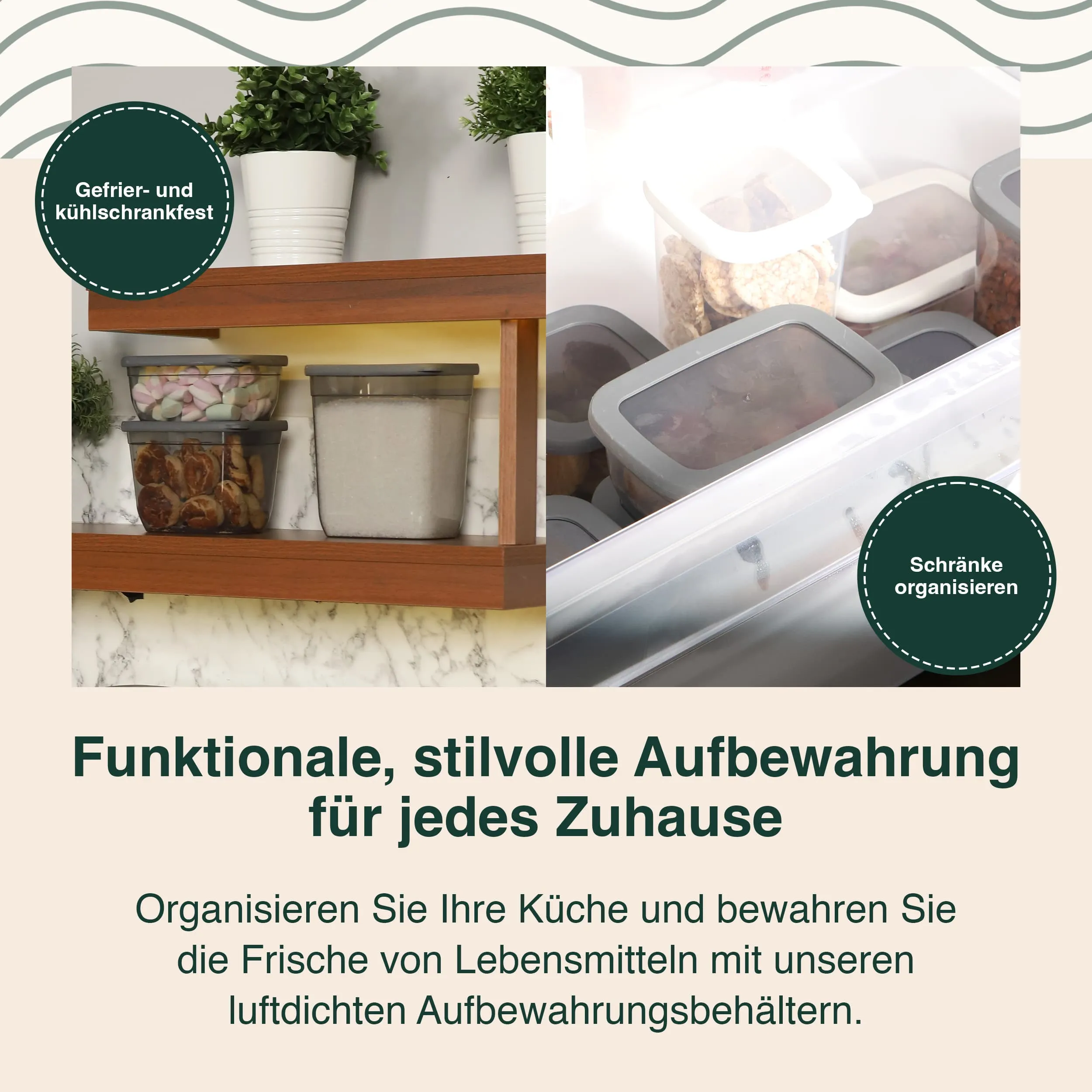 12x1300 - Vorratsdosen mit Deckel