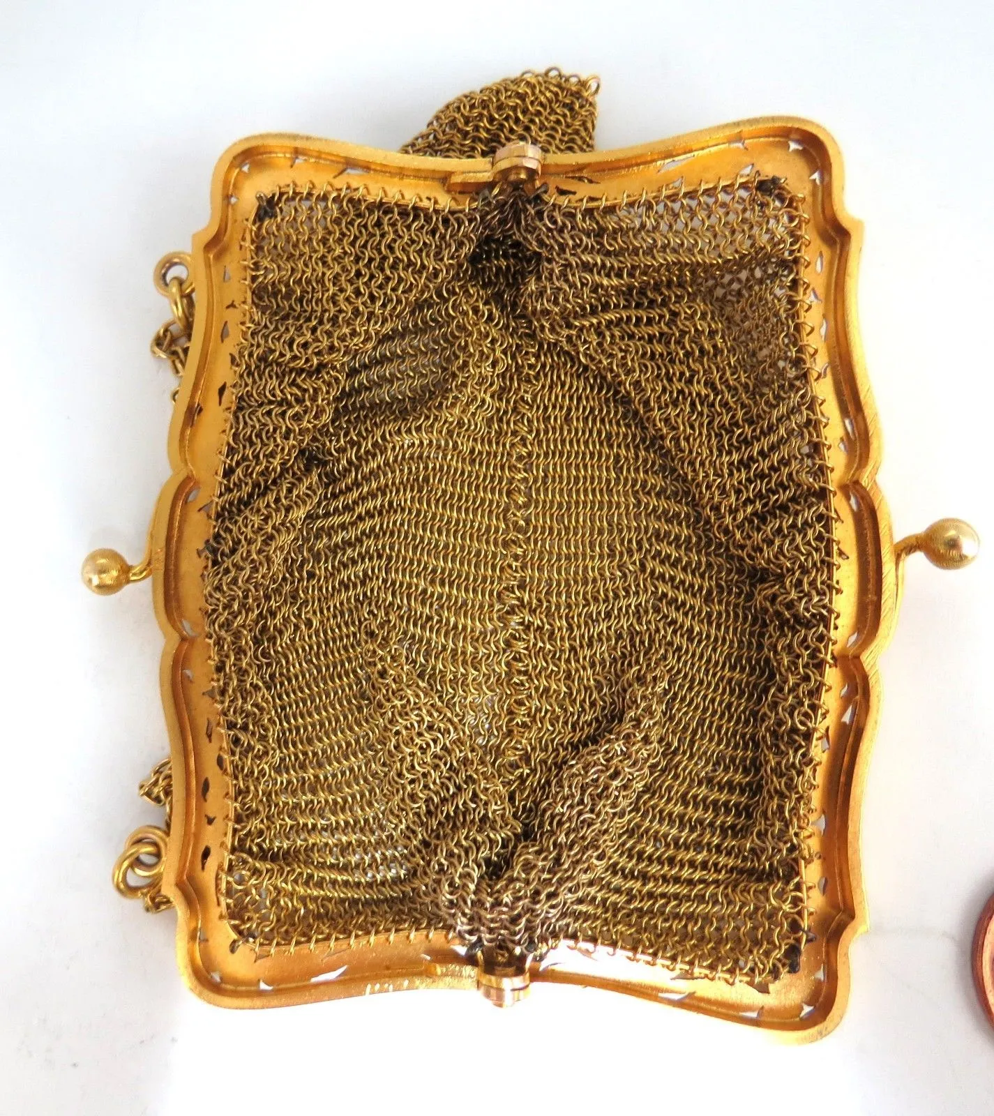 14kt Gold Mesh Purse Vintage Prime