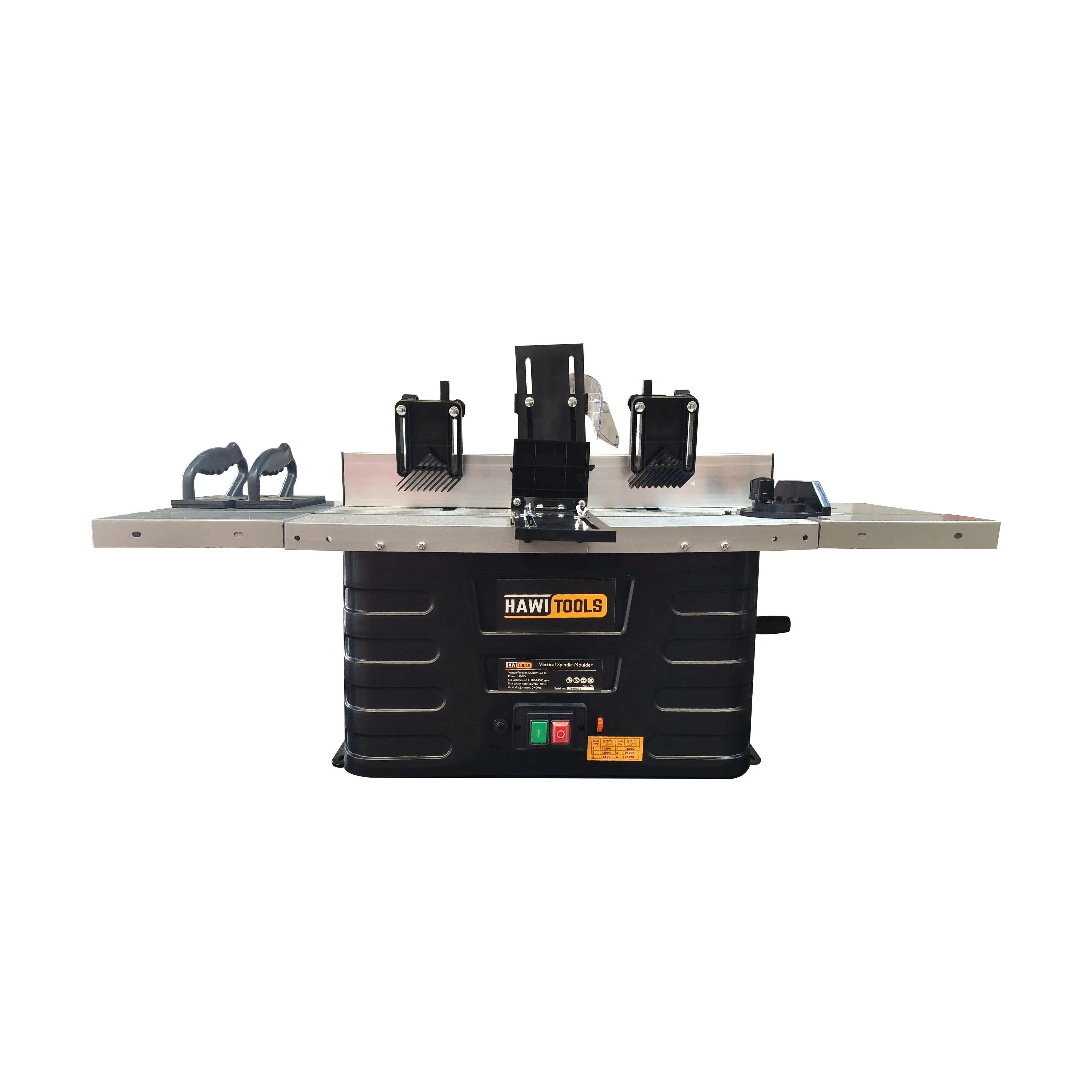 1.5kW variable speed vertical spindle moulder طاولة راوتر 2 حصان تصفيه