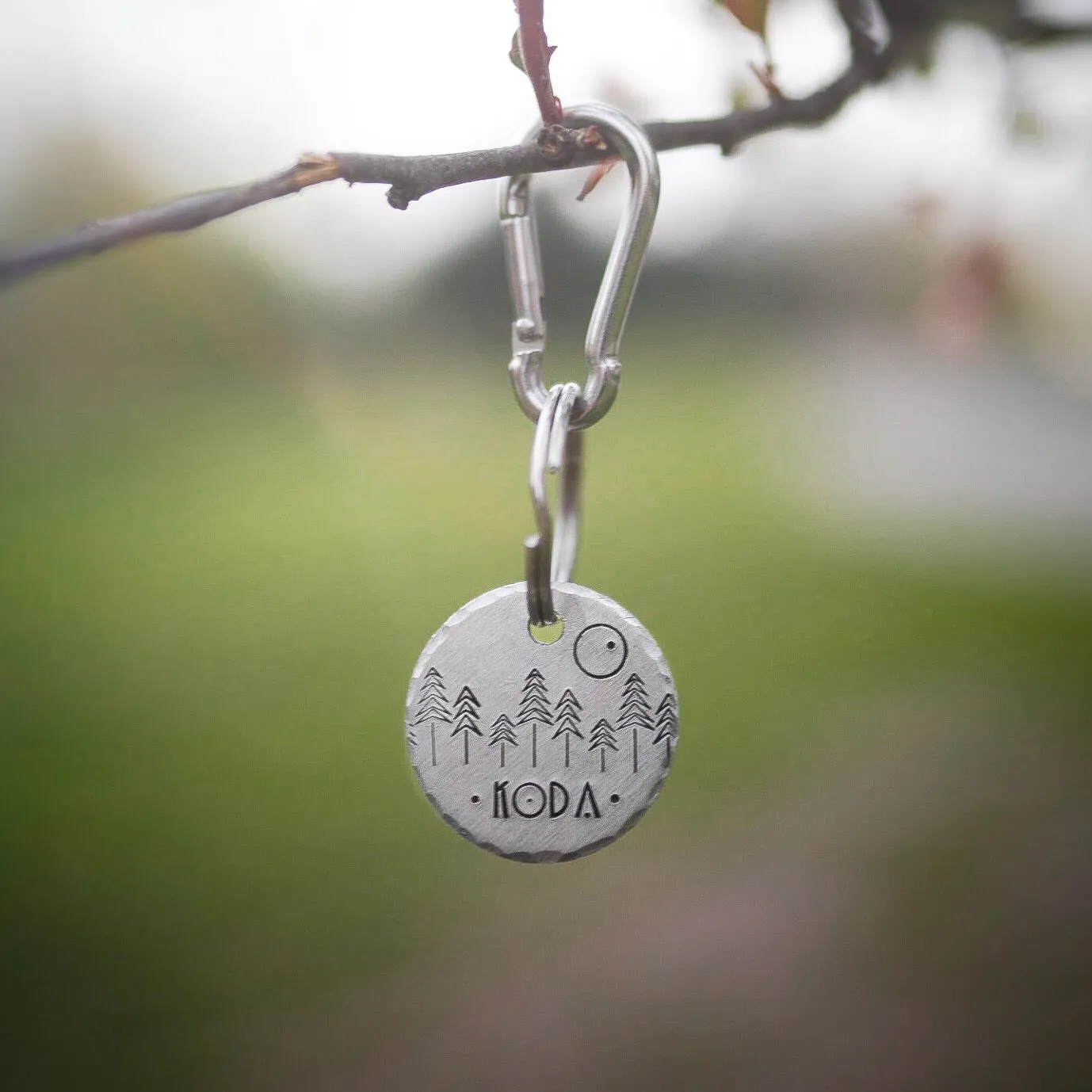 1.5" Silver Carabiner Clip