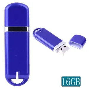 16GB USB Flash Disk (Blue)   Lead Time: 1~3 Days.