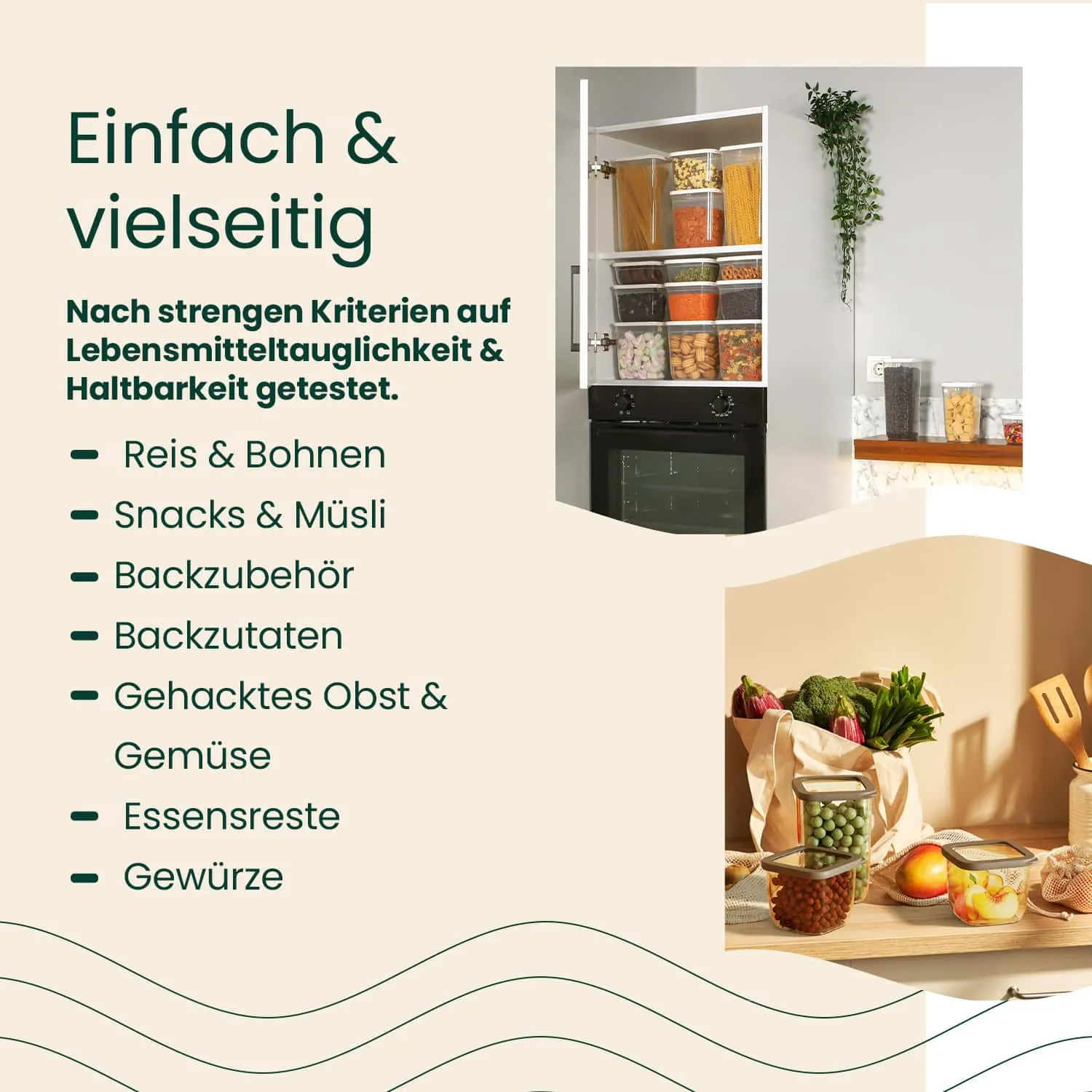 18 Mix - Vorratsdosen mit Deckel