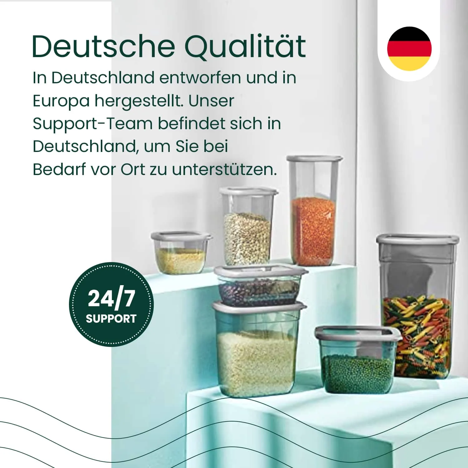 18 Mix - Vorratsdosen mit Deckel