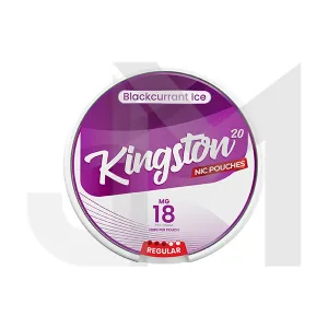 18mg Kingston Nicotine Pouches - 20 Pouches