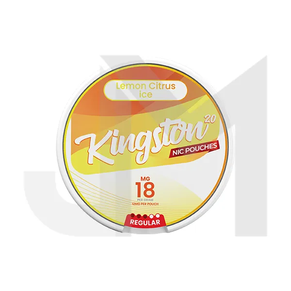 18mg Kingston Nicotine Pouches - 20 Pouches