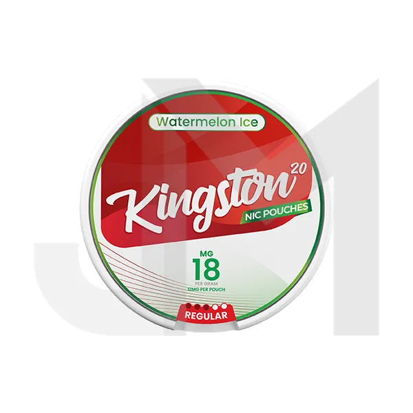 18mg Kingston Nicotine Pouches - 20 Pouches
