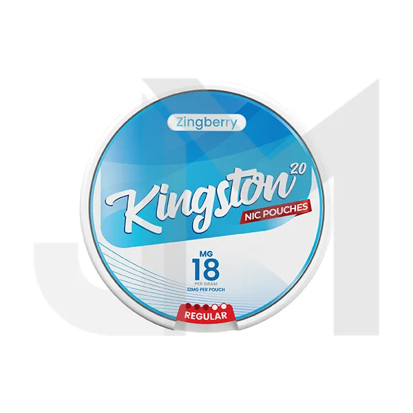 18mg Kingston Nicotine Pouches - 20 Pouches
