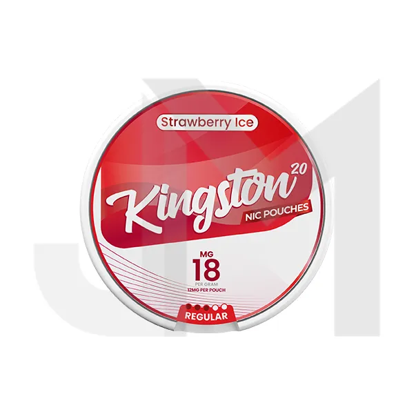 18mg Kingston Nicotine Pouches - 20 Pouches