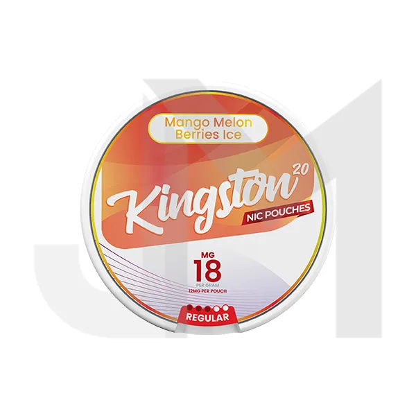 18mg Kingston Nicotine Pouches - 20 Pouches