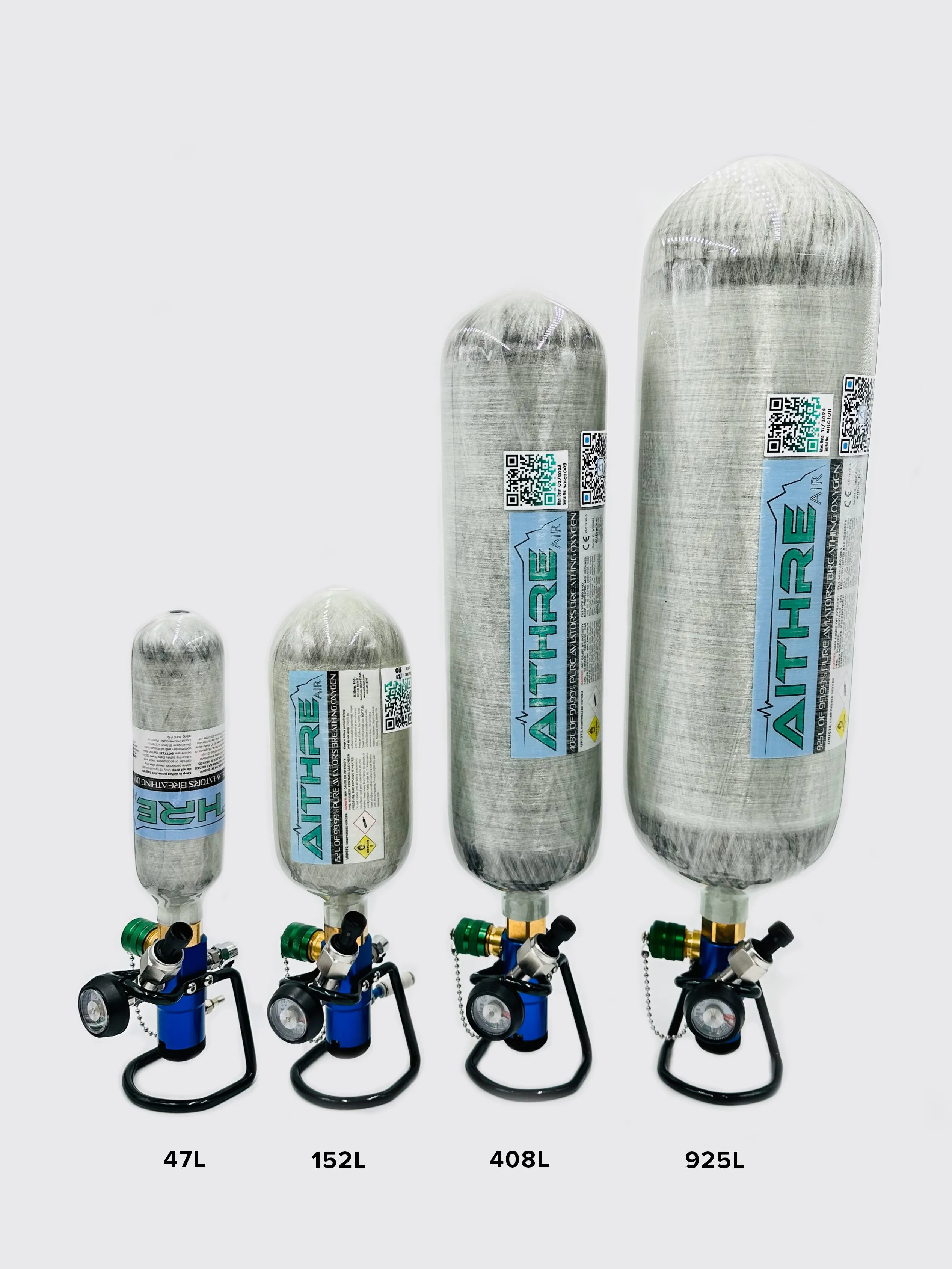 47L Bottle with Fixed Flow Regulator