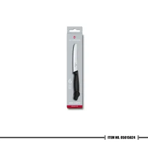 6.7833.6 Swiss Classic Table Knife Set, 6 pieces, black