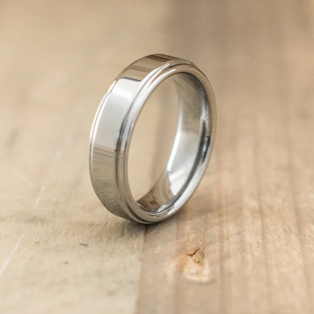 6mm Tungsten Carbide Step Edge Ring