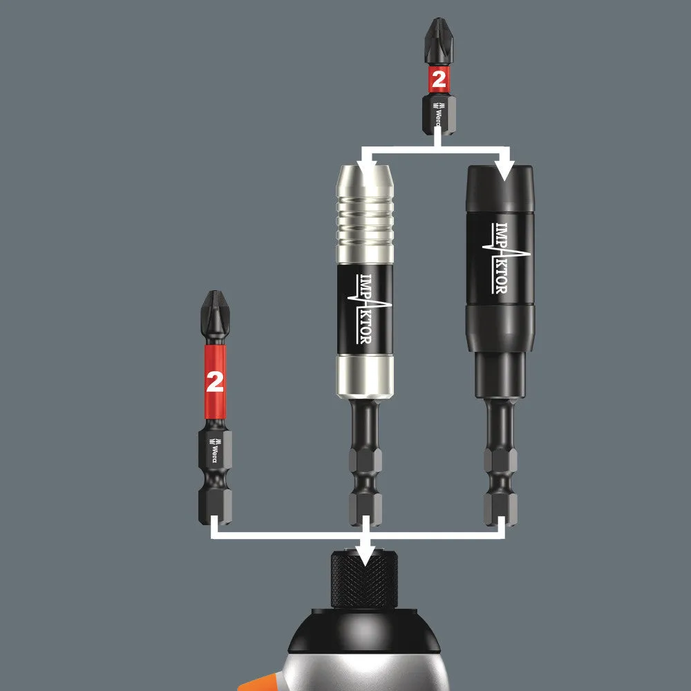 897/4 IMP Impaktor holder with retaining ring and magnet