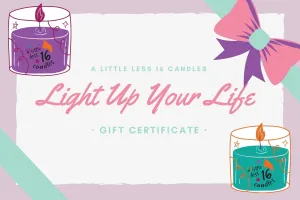A Little Less 16 Candles Giftcard