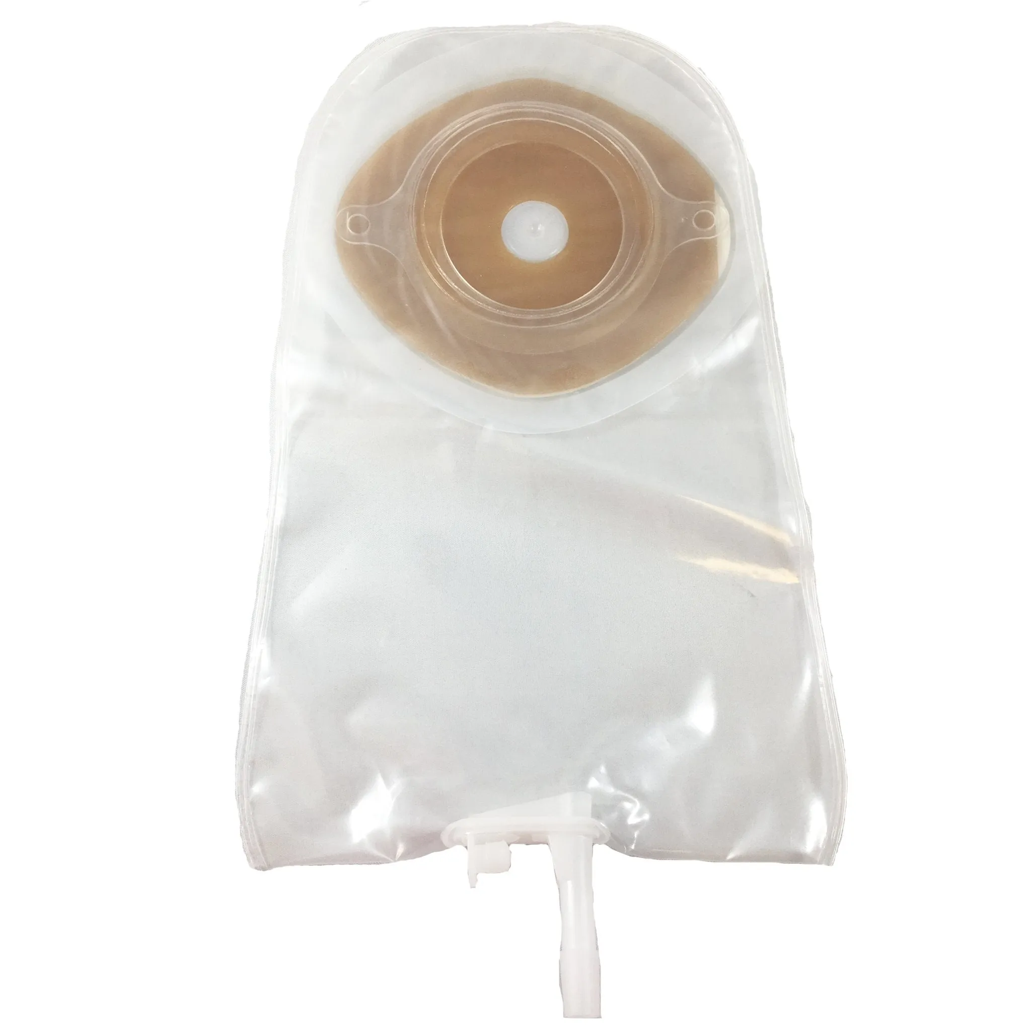 ActiveLife® One-Piece Cut to Fit Urostomy Pouch with Stomahesive Skin Barrier (transparent)