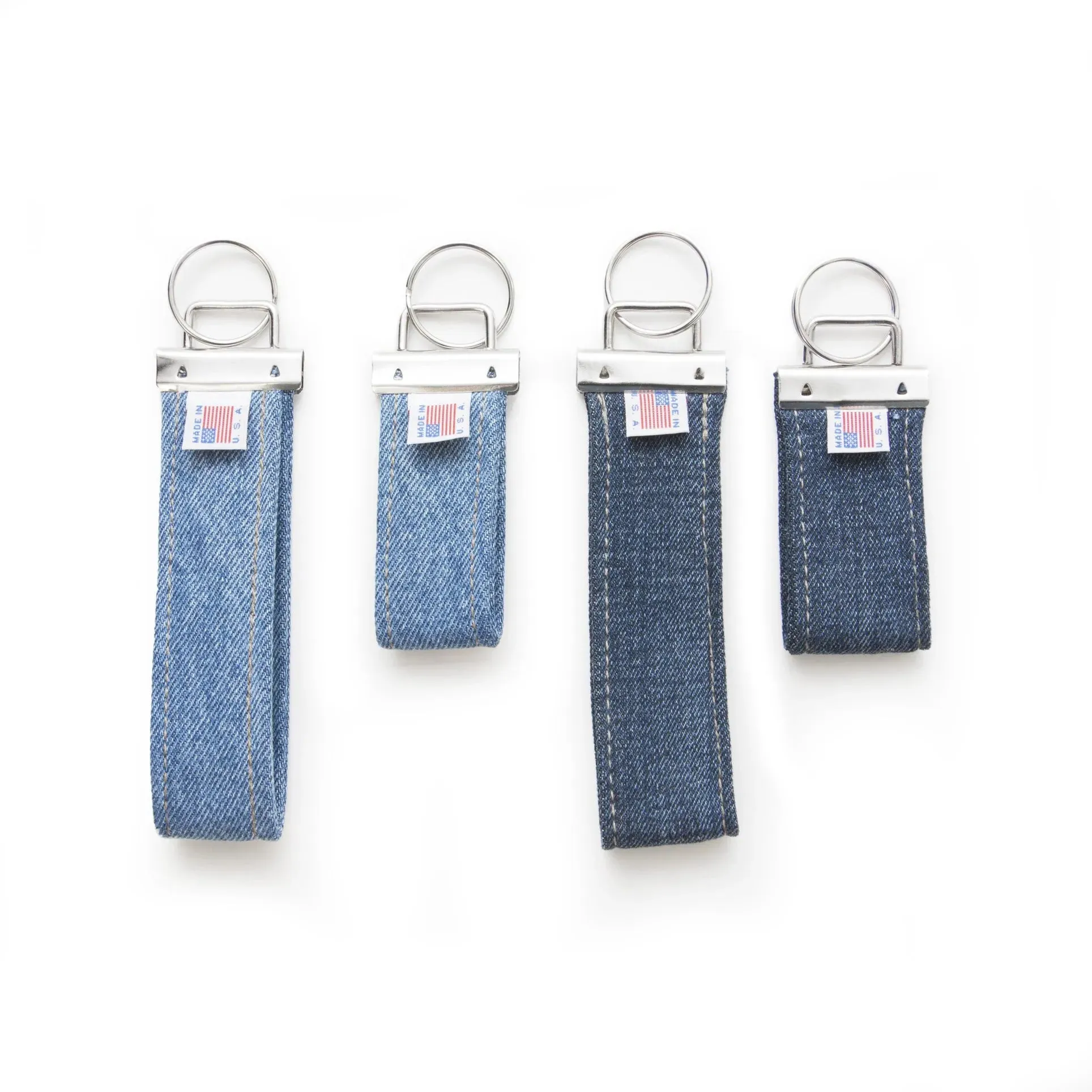 All American Denim Key Fob - Made in USA