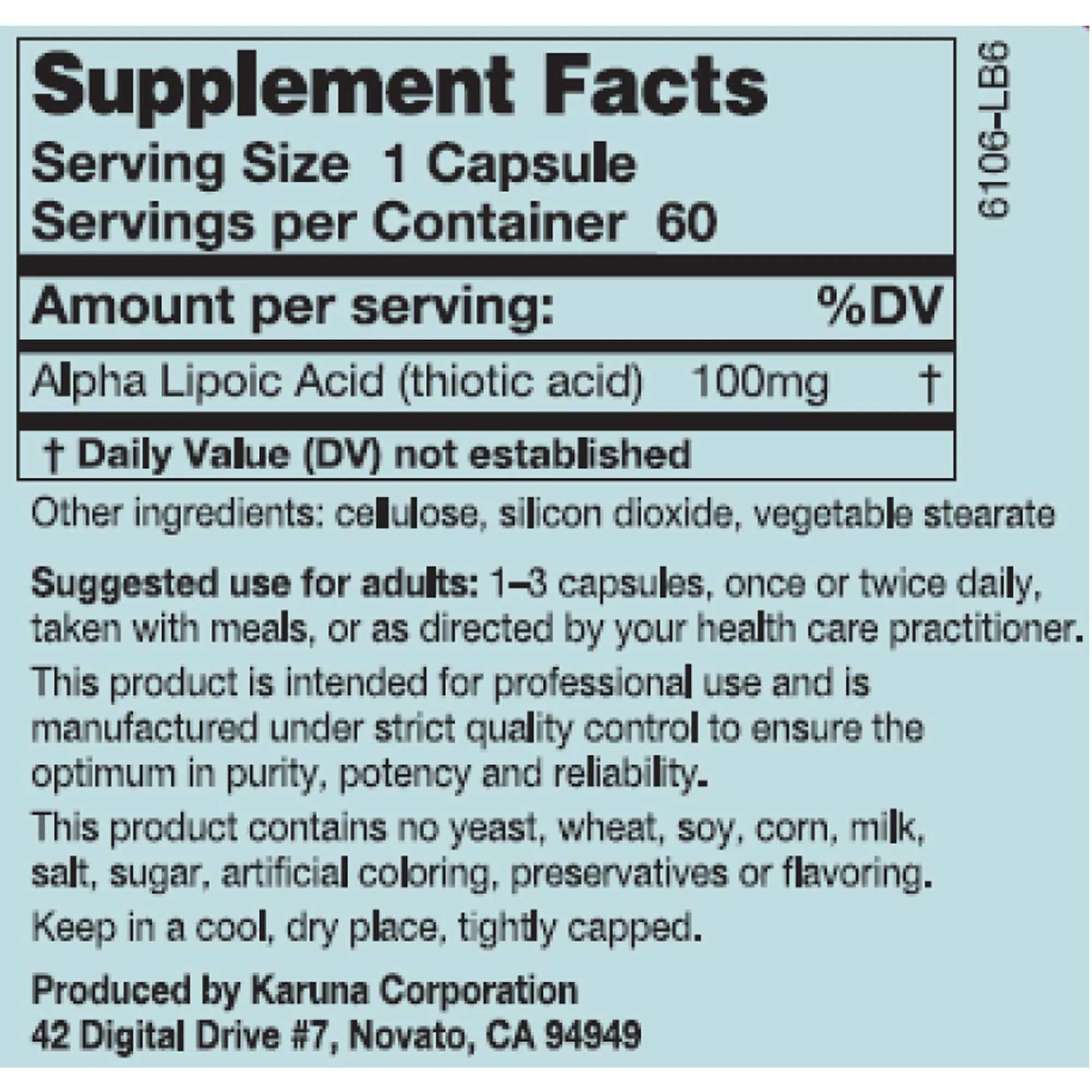 Alpha Lipoic Acid