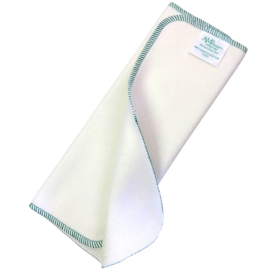 AMP Bamboo Inserts (Green Surged Edge)