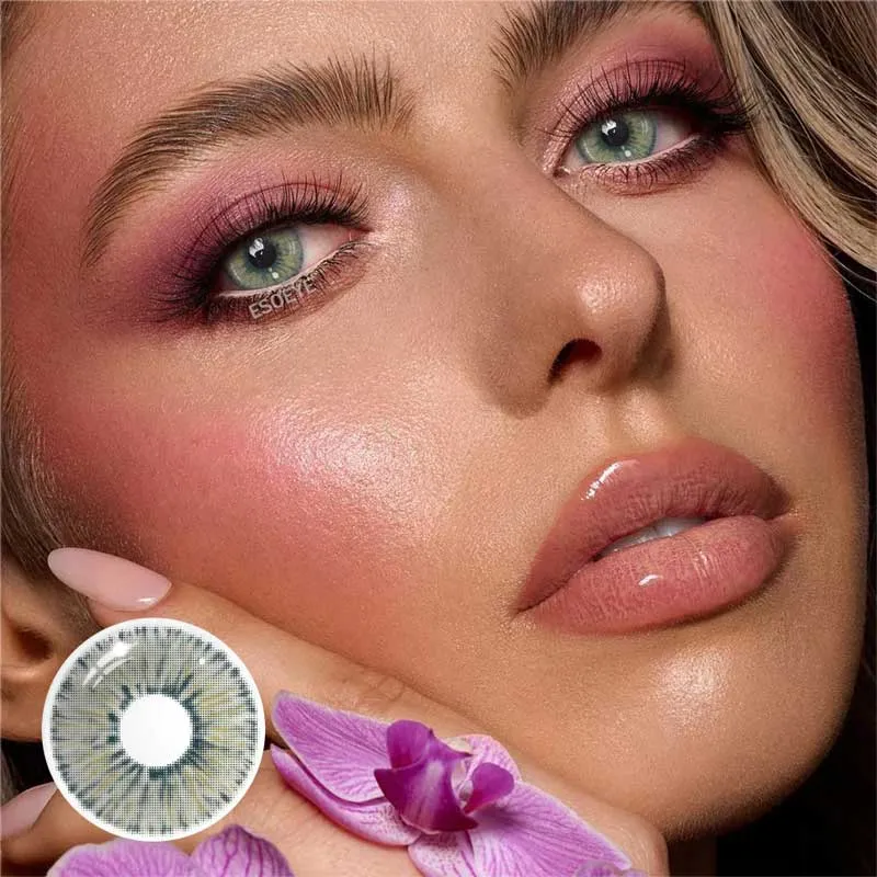 Angeles Green Colored Contact Lenses Yearly