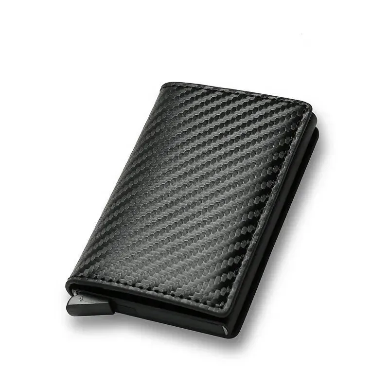 Anti Thief Rfid Credit Card Holder Smart Minimalist Wallet Pocket Men