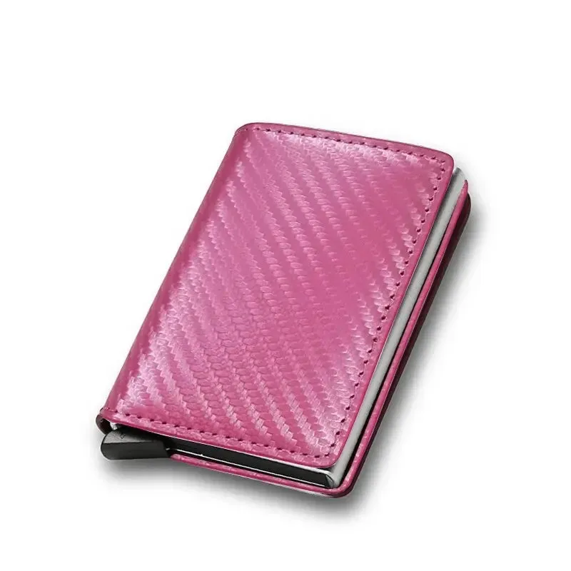 Anti Thief Rfid Credit Card Holder Smart Minimalist Wallet Pocket Men