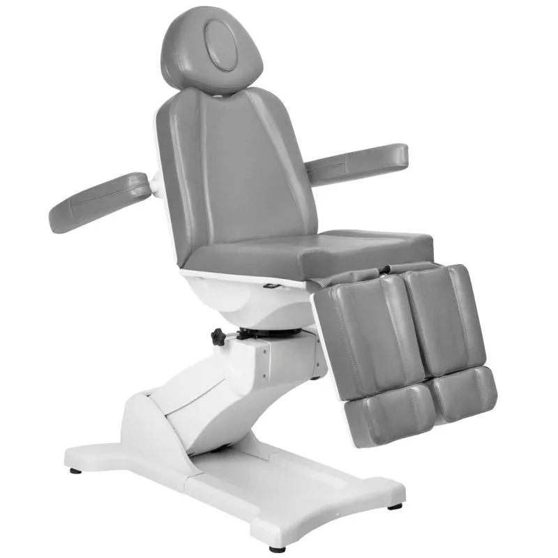Azzurro Electric Cosmetic Chair 869AS Pedicure 5 Motor Rotary Grey
