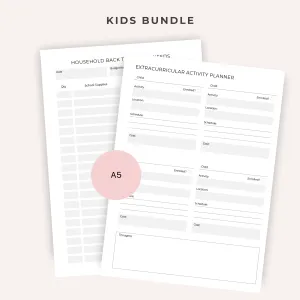 Back to School & Extracurricular Bundle