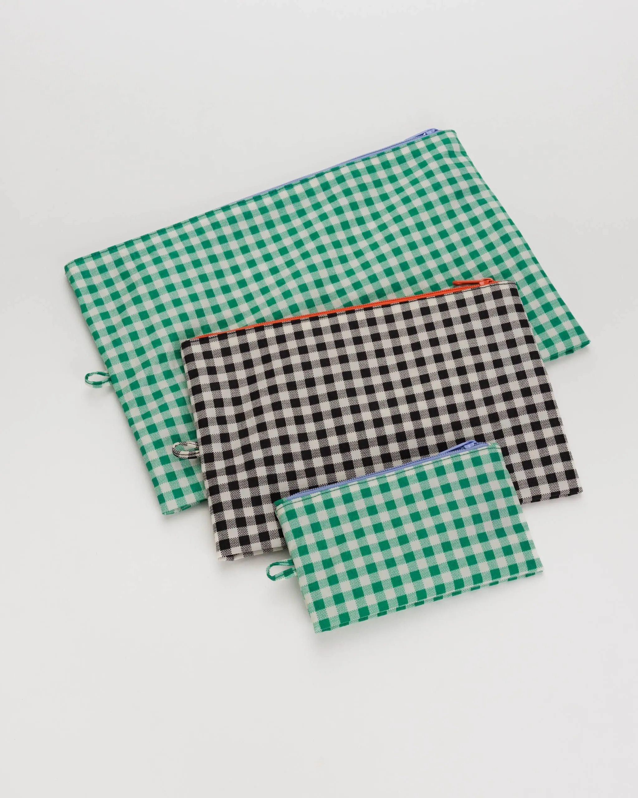 Baggu | Go Pouch Set | GINGHAM
