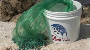 Bait Buster Bait Cast Nets CBT-BB6, 6 ft. Radius, 3/8" Sq. Mesh
