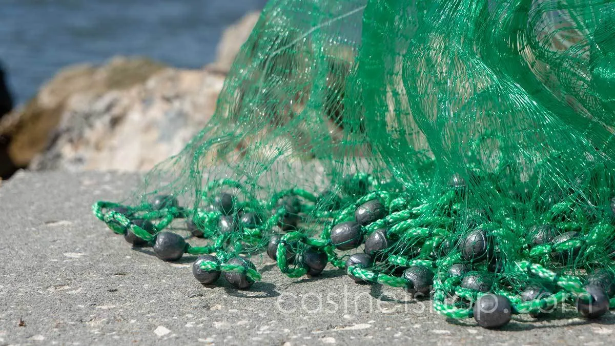 Bait Buster Bait Cast Nets CBT-BBA9, 9 ft. Radius, 1/2" Sq. Mesh