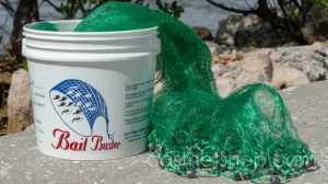 Bait Buster Bait Cast Nets CBT-BBA9, 9 ft. Radius, 1/2" Sq. Mesh