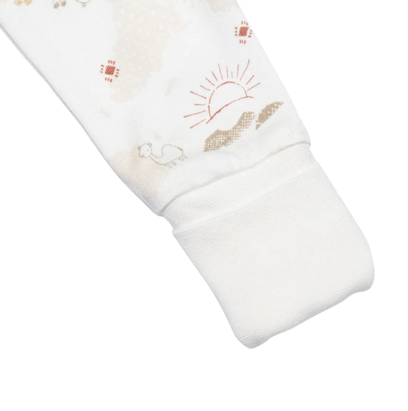 Bamboo Footie Pyjama - Desert