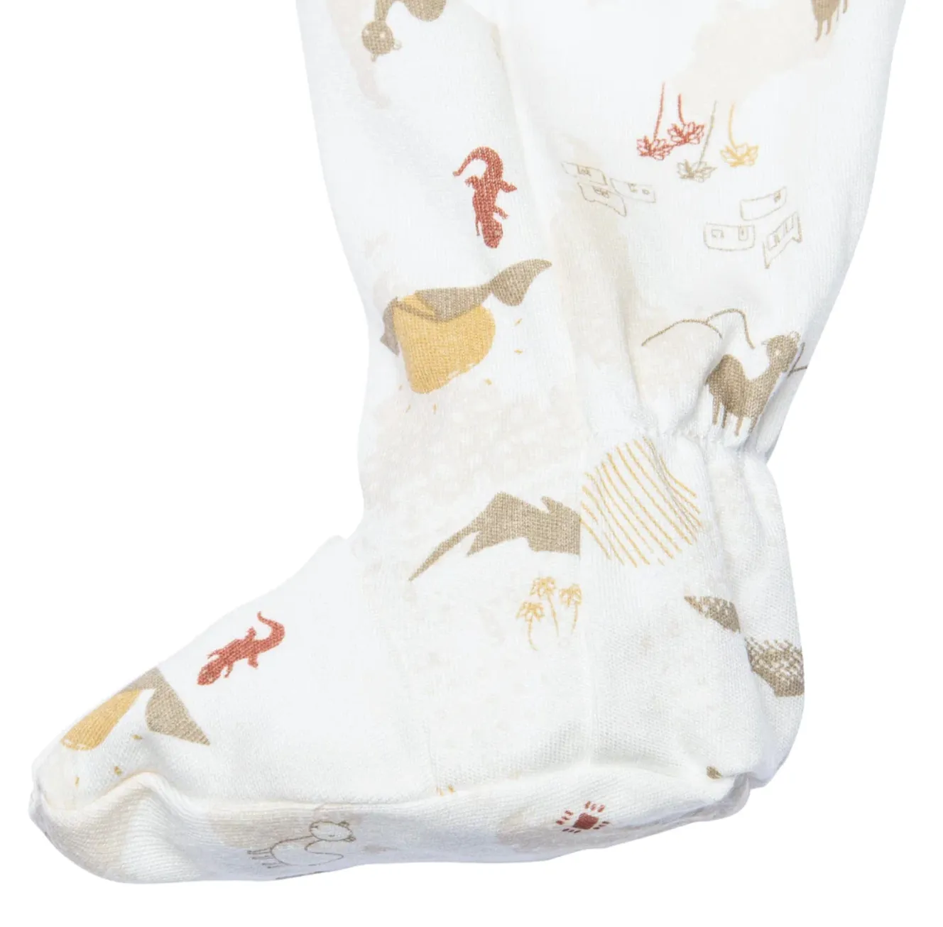 Bamboo Footie Pyjama - Desert