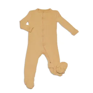 Bamboo Zip Up Footies - Prairie