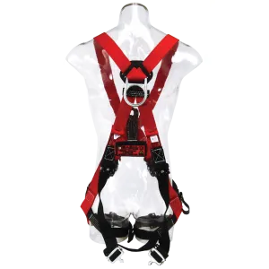 Bashlin - "X" Style Harness with belt attachment and D-Ring back attachment
