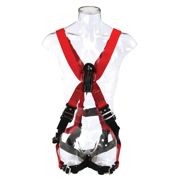 Bashlin - "X" Style Harness with belt attachment and D-Ring back attachment