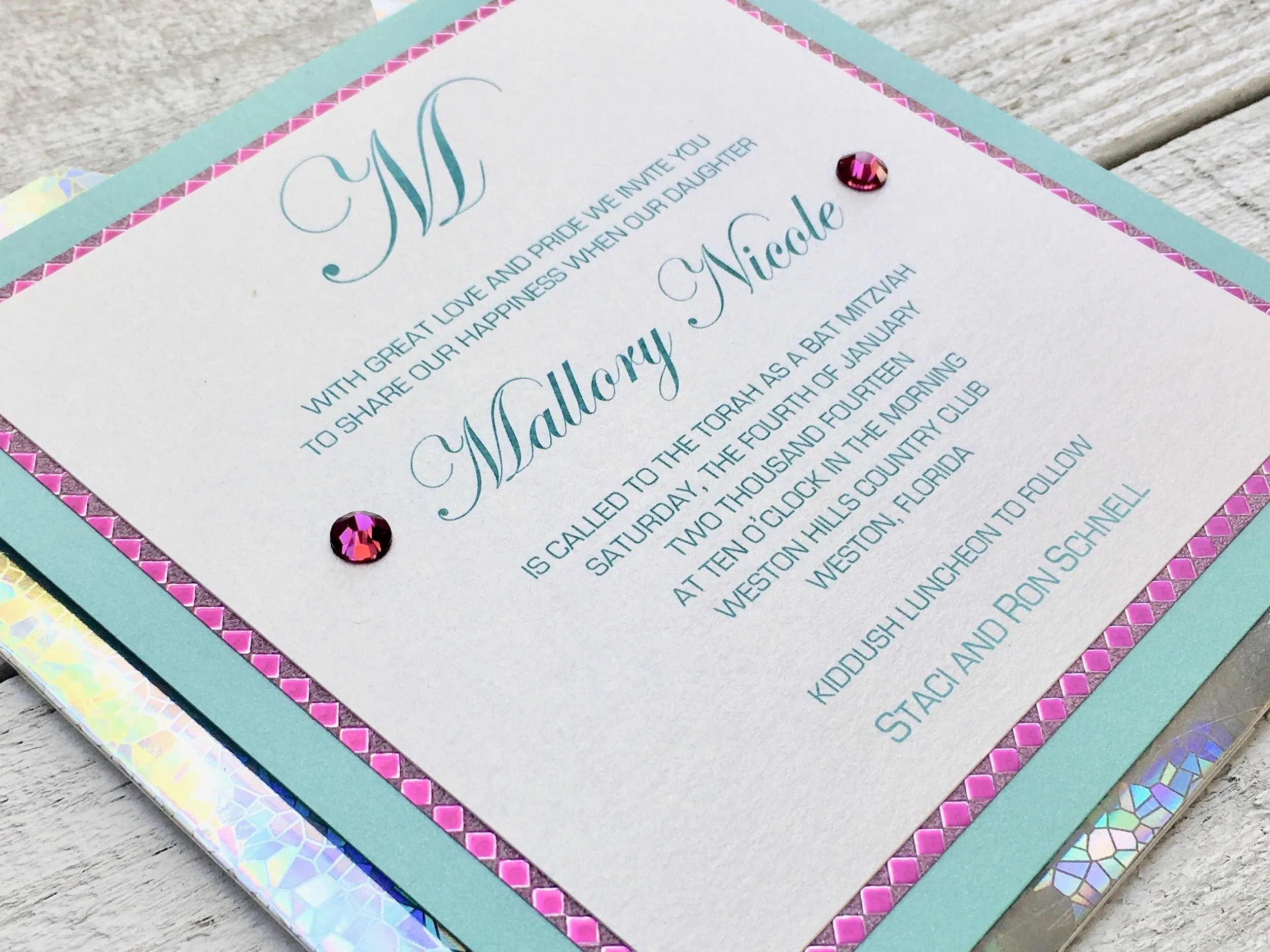 Bat Mitzvah / Celebration Invitations