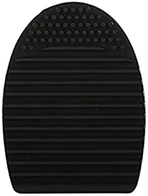 Beaupretty Makeup Brush Cleaner Mat Silicone Cosmetic Cleaning Pad Washing Scrubber Board Makeup Egg Washing Tool (Black)