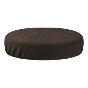 Beauty Stool Elastic Cover 35-40cm Velour Brown