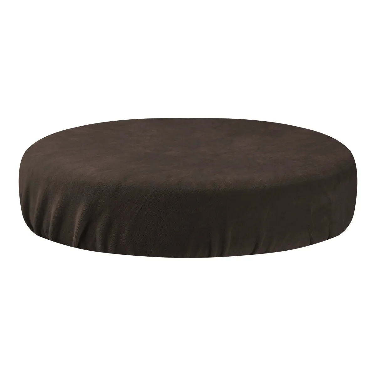 Beauty Stool Elastic Cover 35-40cm Velour Brown