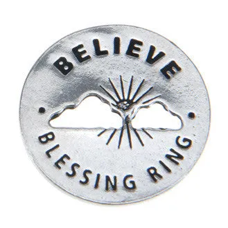 Believe Blessing Ring Charm