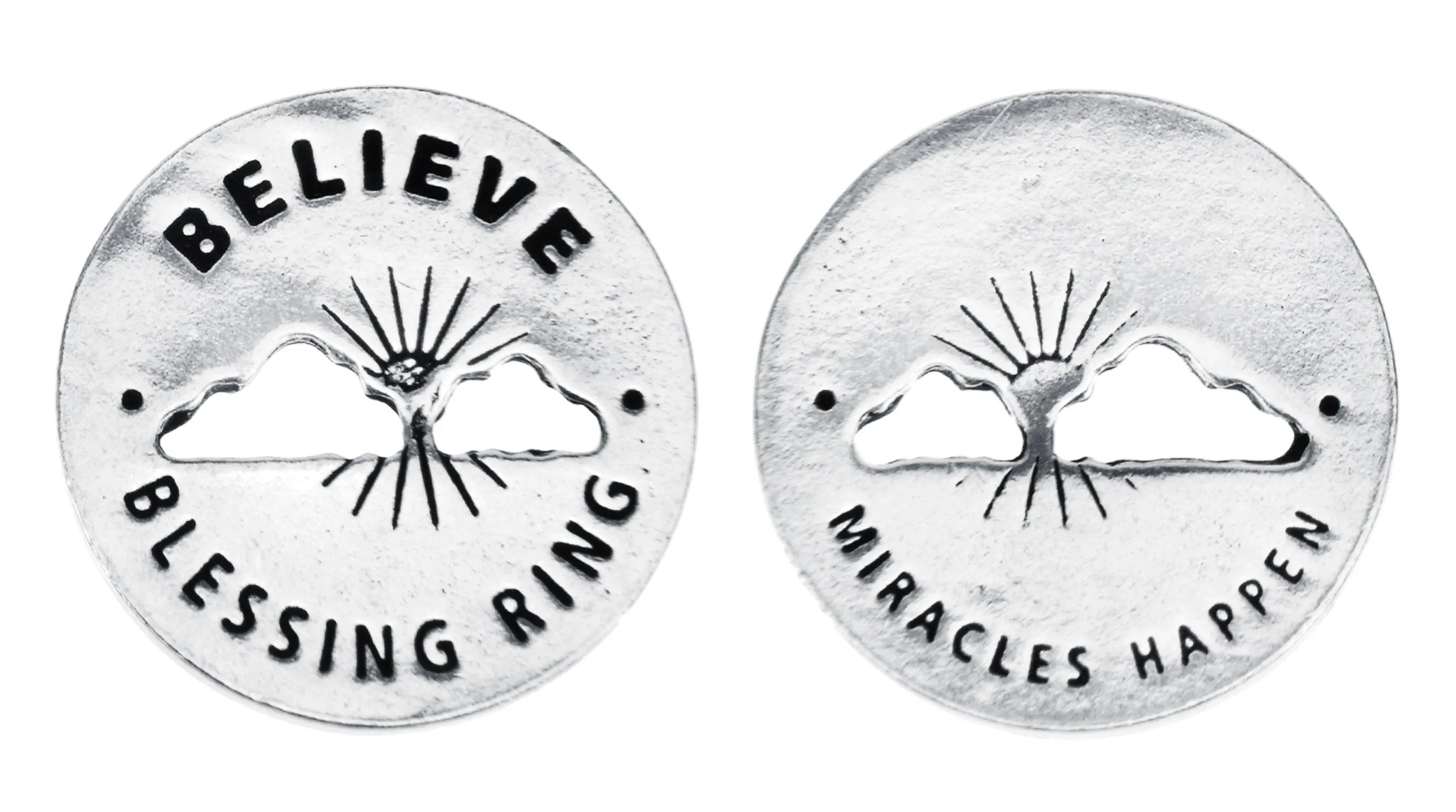 Believe Blessing Ring Charm