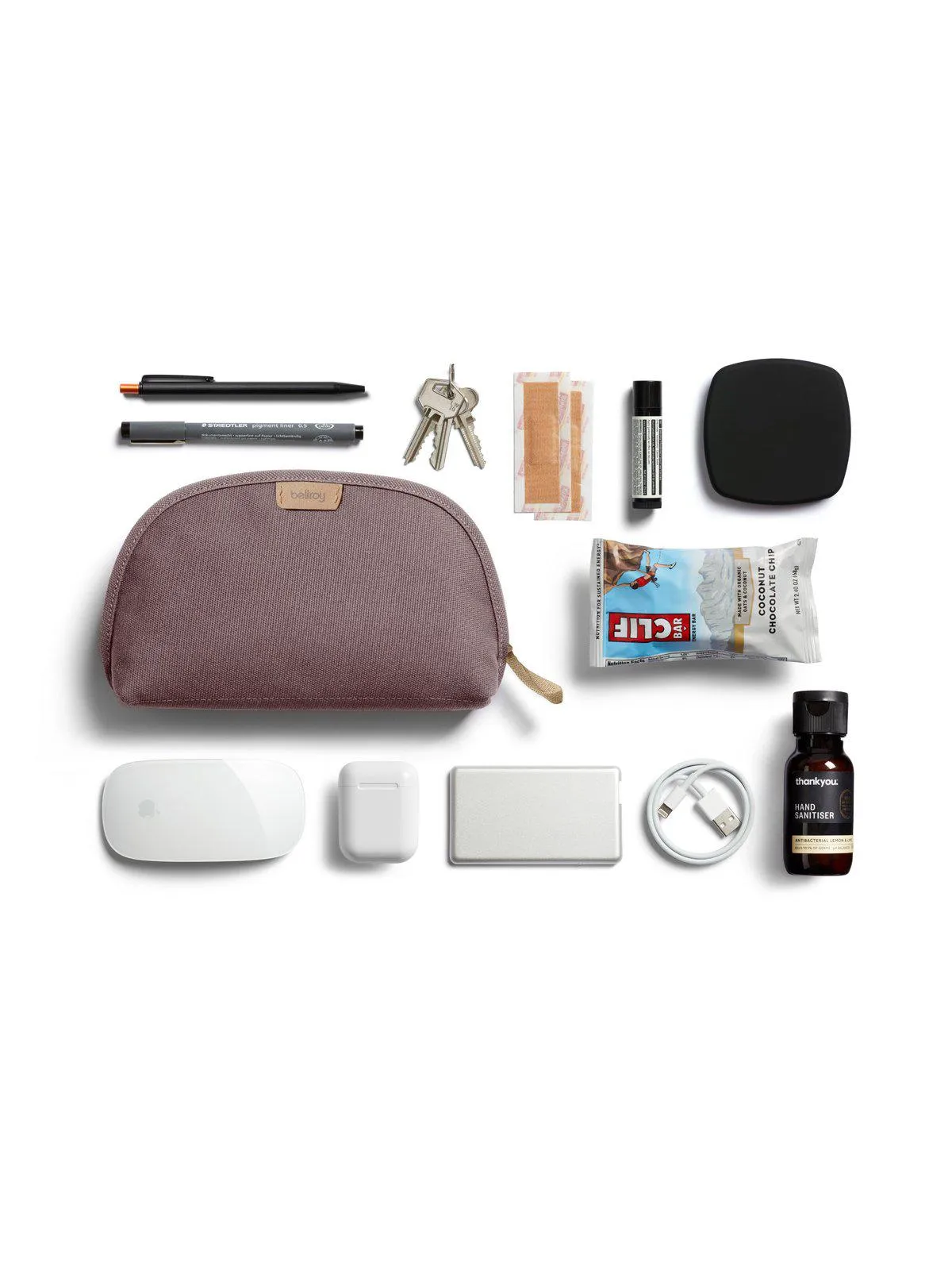 Bellroy Classic Pouch Gumnut (Plant-Based / Leather-Free)