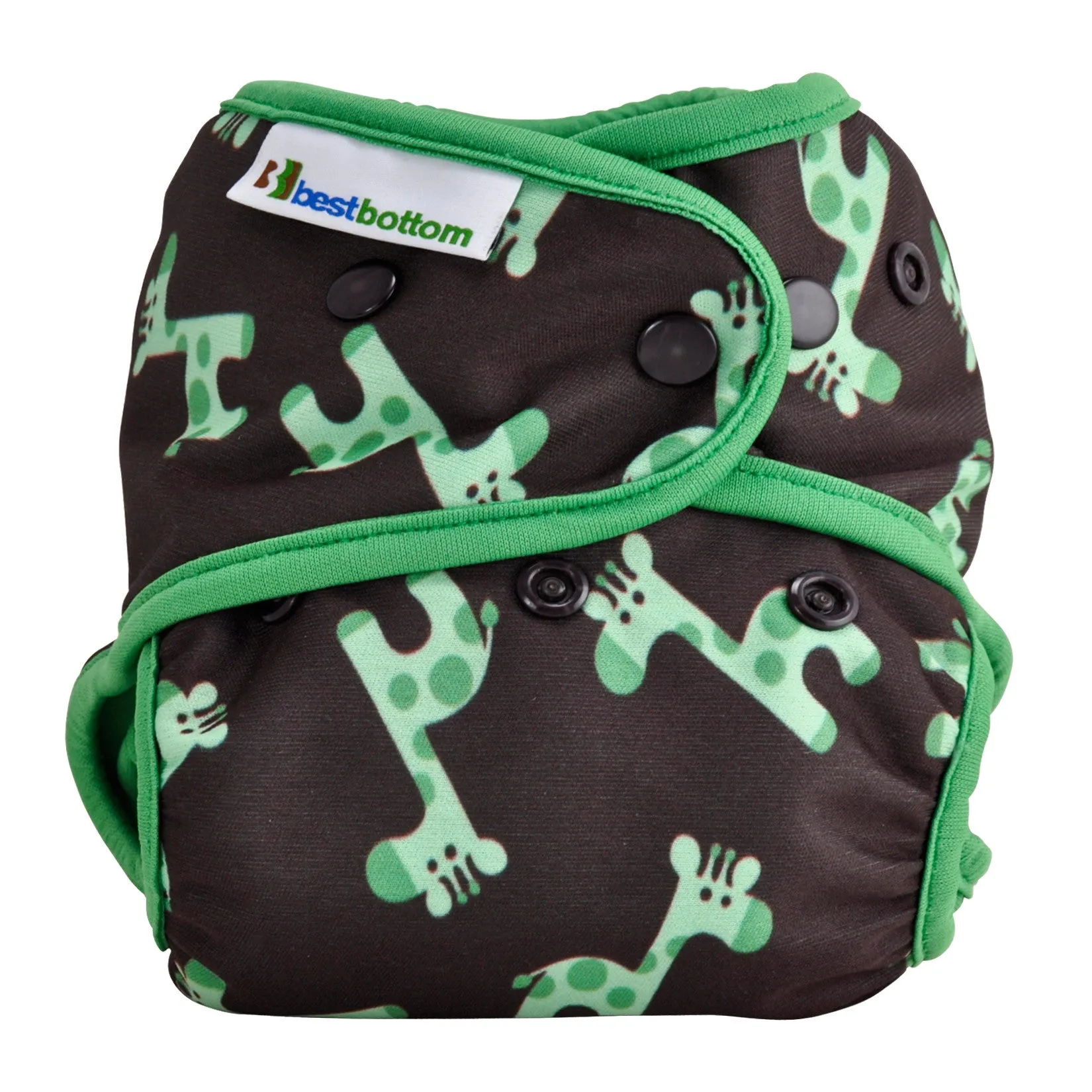 Best Bottom One Size Cloth Diaper Shell - Hook and Loop