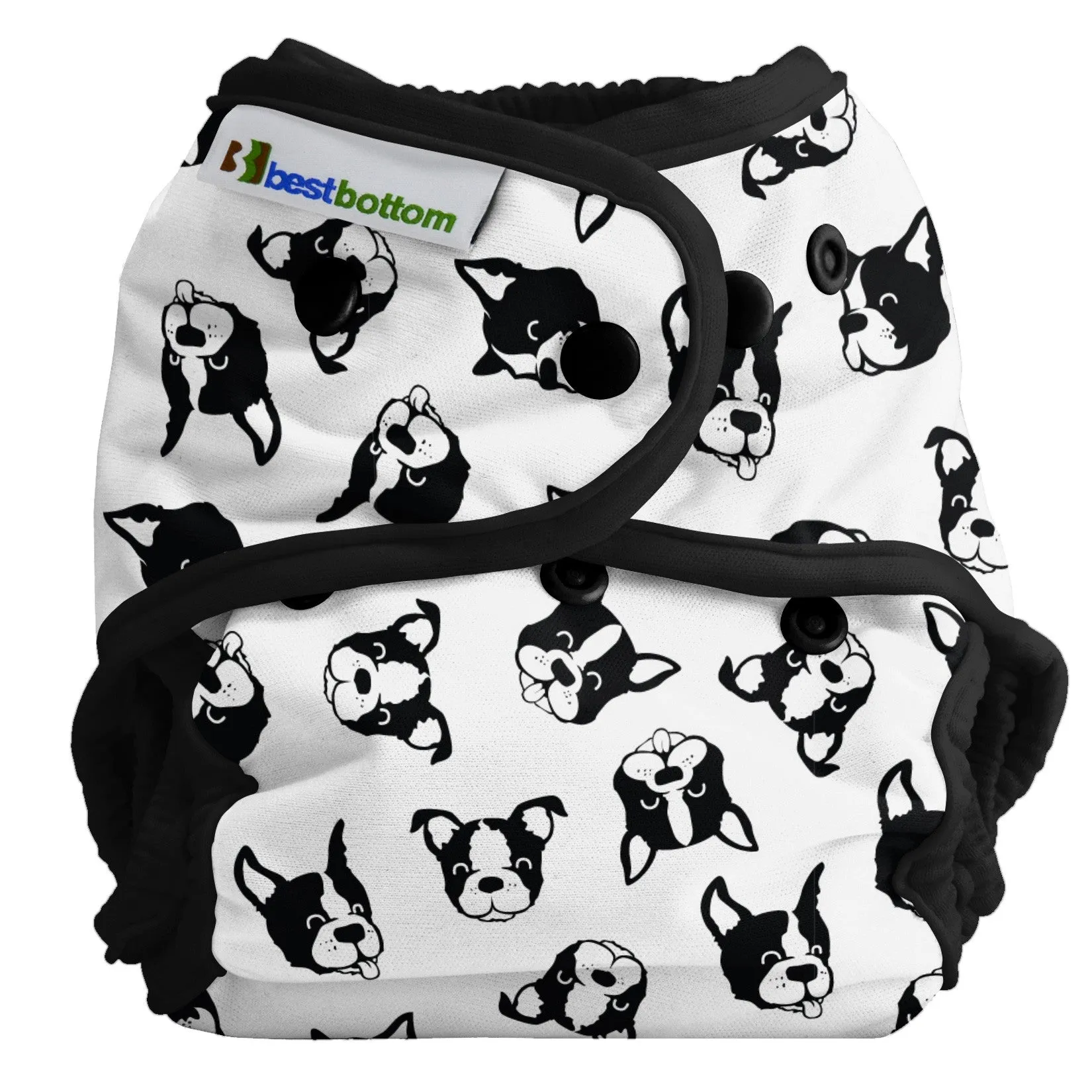 Best Bottom One Size Cloth Diaper Shell - Hook and Loop