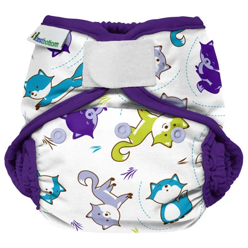 Best Bottom One Size Cloth Diaper Shell - Hook and Loop