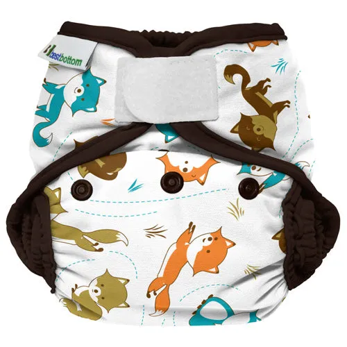 Best Bottom One Size Cloth Diaper Shell - Hook and Loop