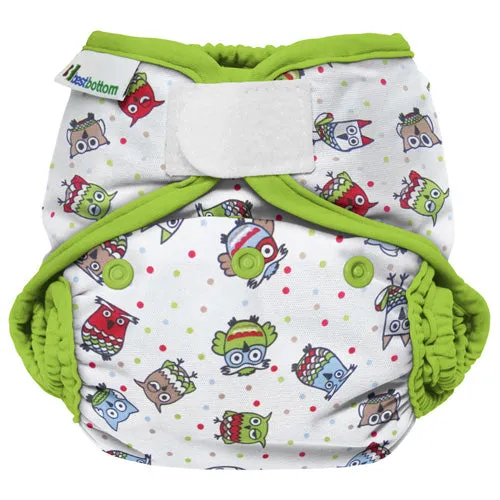 Best Bottom One Size Cloth Diaper Shell - Hook and Loop