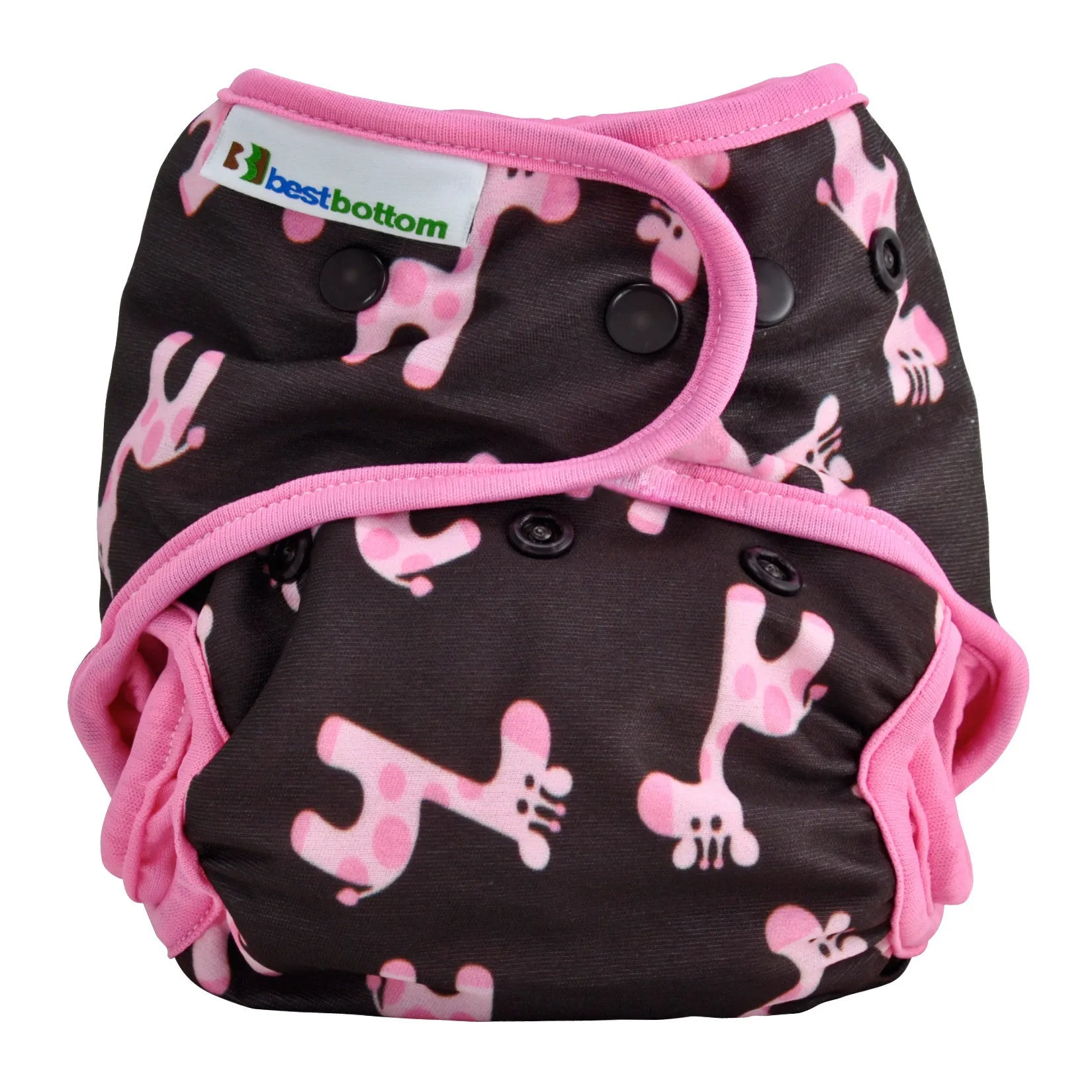 Best Bottom One Size Cloth Diaper Shell - Hook and Loop